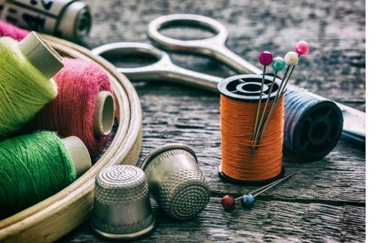 Aprende a coser usando la aplicación