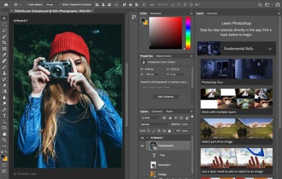 Curso gratuito de Photoshop