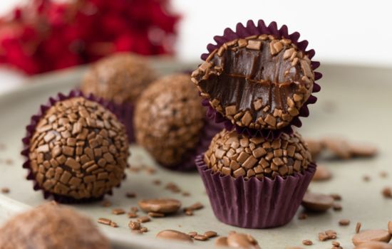 Brigadeiro de boniato
